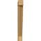 Ekena Millwork Traditional Block Rough Sawn Bracket, Western Red Cedar, 4"W x 22"D x 34"H BKT04X22X34TRA05RWR - alternate 4